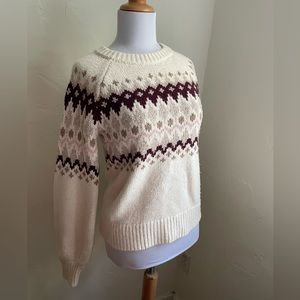 Abercrombie & Fitch Cable Crew Winter Knit Sweater